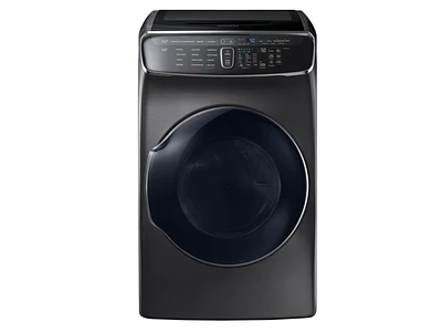 DVE60M9900V/A3 | 7.5 cu. ft. Smart Electric Dryer with FlexDry™ in Black Stainless Steel | Samsung Business US