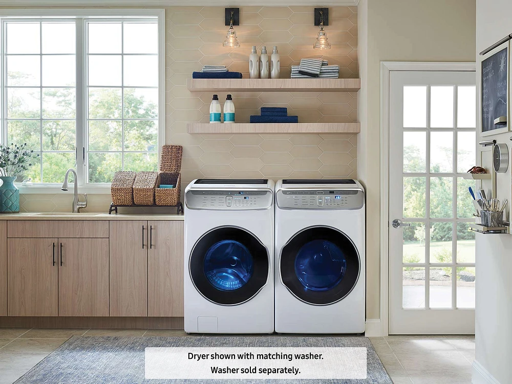 7.5 cu. ft. FlexDry™ Electric Dryer in White Dryer