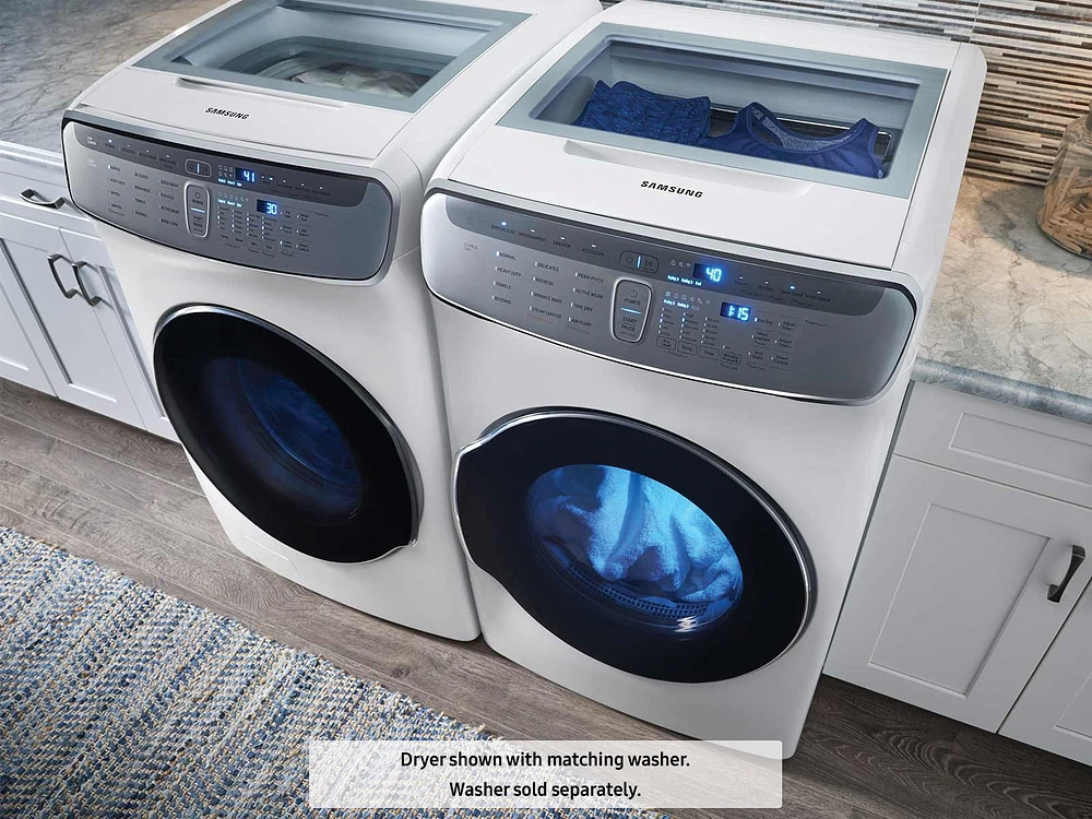 7.5 cu. ft. FlexDry™ Electric Dryer in White Dryer