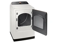 7.4 cu. ft. Smart Gas Dryer with Steam Sanitize+ in Ivory | Samsung US