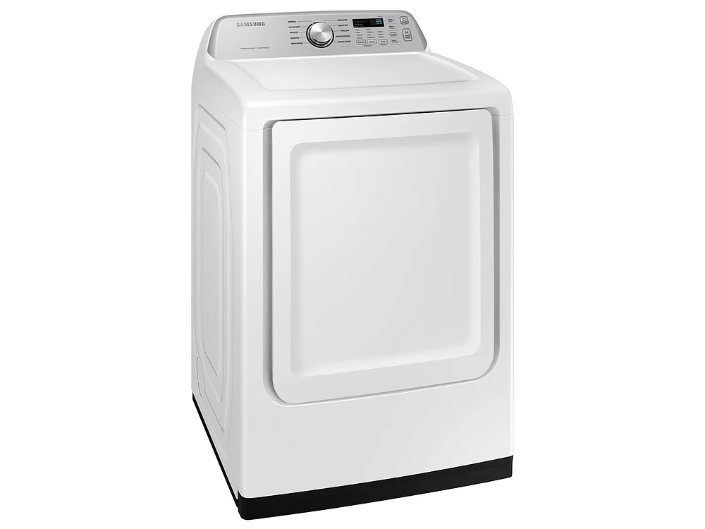 7.4 cu. ft. Smart Gas Dryer with Sensor Dry in White | Samsung US