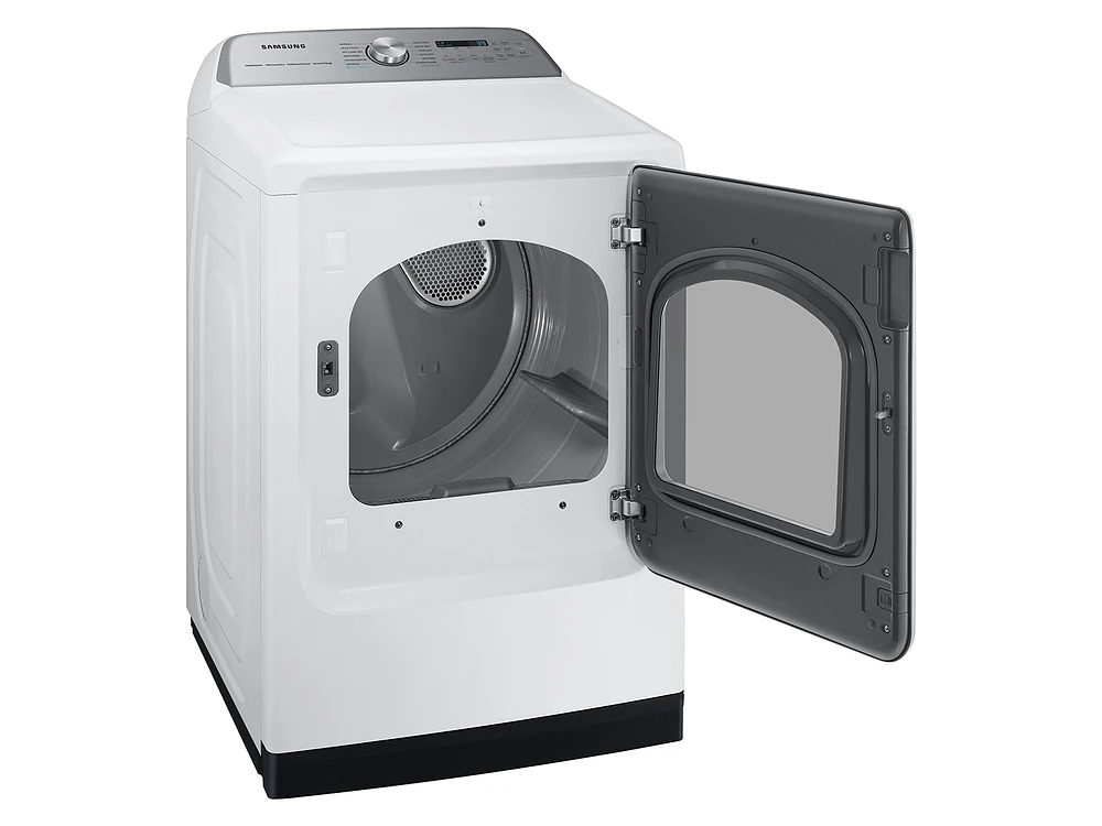 7.4 cu. ft. Smart Front Load Gas Dryer with Pet Care Dry & Steam Sanitize+ in White | Samsung US