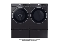 DVG45R6300V/A3 | 7.5 cu. ft. Smart Gas Dryer with Steam Sanitize+ in Black Stainless Steel | Samsung Business US