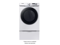 DVE45R6300W/A3 | 7.5 cu. ft. Smart Electric Dryer with Steam Sanitize+ in White | Samsung Business US