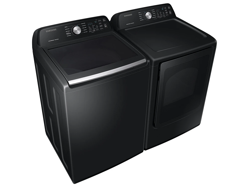 DVG45T3400V/A3 | 7.4 cu. ft. Gas Dryer with Sensor Dry in Brushed Black | Samsung Business US