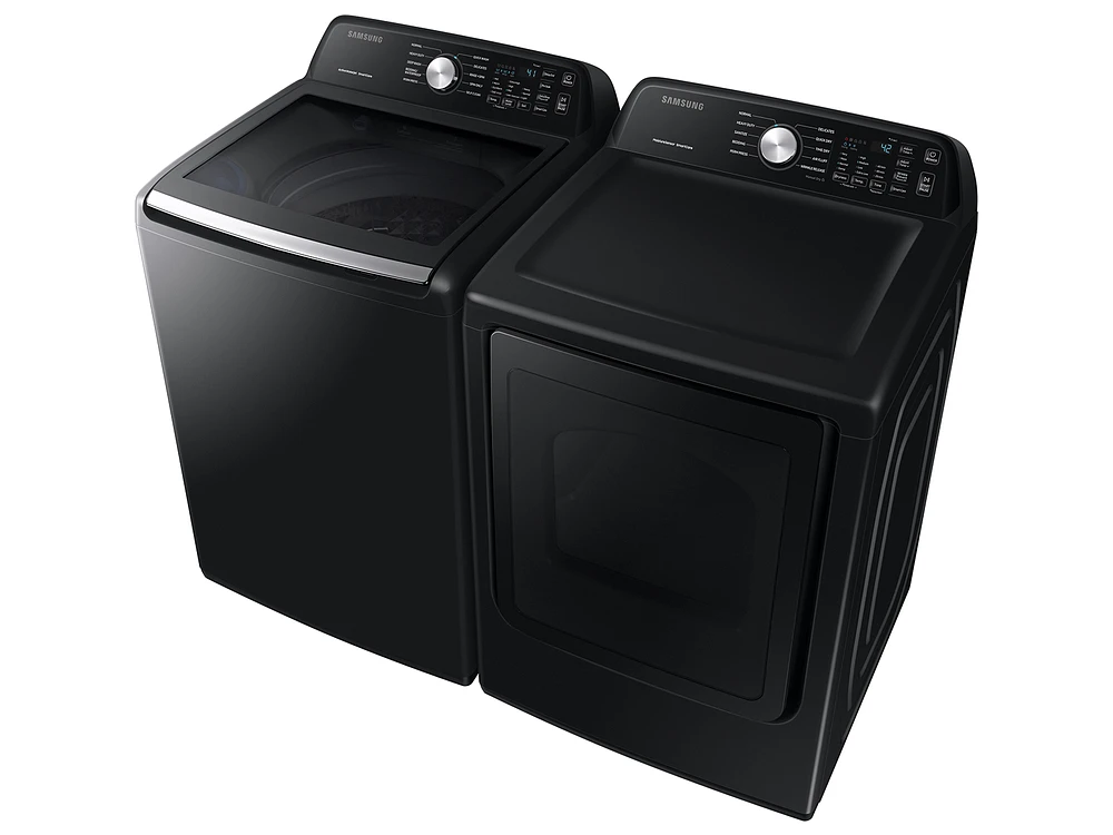 DVG45T3400V/A3 | 7.4 cu. ft. Gas Dryer with Sensor Dry in Brushed Black | Samsung Business US