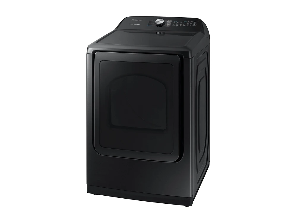 7.4 cu. ft. Gas Dryer with Steam Sanitize+ in Black Stainless Steel Dryer  -DVG50R5400V/A3 | Samsung US