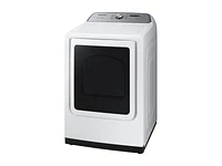 cu. ft. Gas Dryer with Steam Sanitize+ in White Dryer