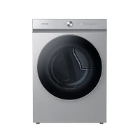 DVE53BB8900TA3 | Bespoke 7.6 cu. ft. Ultra Capacity Electric Dryer with AI Optimal Dry and Super Speed Dry in Silver Steel | Samsung Business US