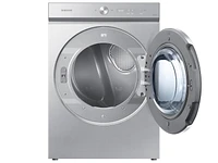 DVG53BB8900TA3 | Bespoke 7.6 cu. ft. Ultra Capacity Gas Dryer with AI Optimal Dry and Super Speed Dry in Silver Steel | Samsung Business US