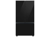 Bespoke-3-Door-French-Door-Refrigerator-Panel-in-Charcoal-Glass-Bottom-Panel Home Appliances Accessories - RA-F36DB333/AA | Samsung US