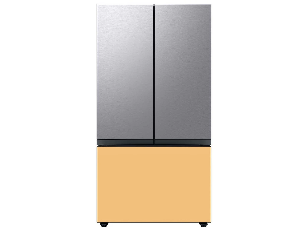 Bespoke -Door French Door Refrigerator Panel in Stainless Steel - Top Panel Home Appliances Accessories