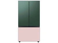 RA-F18DU3QG/AA | Bespoke 3-Door French Door Refrigerator Panel in Emerald Green Steel - Top Panel | Samsung Business US