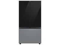 RA-F18DU333/AA | Bespoke 3-Door French Door Refrigerator Panel in Charcoal Glass - Top Panel | Samsung Business US