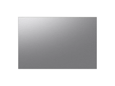 Bespoke-3-Door-French-Door-Refrigerator-Panel-in-Stainless-Steel-Bottom-Panel Home Appliances Accessories - RA-F36DB3QL/AA | Samsung US