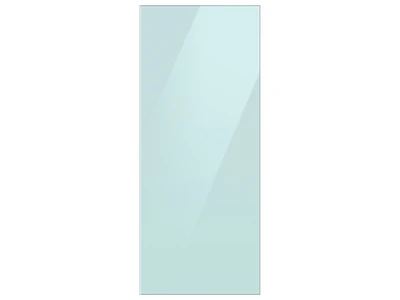 Bespoke -Door French Door Refrigerator Panel in Morning Blue Glass - Top Panel Home Appliances Accessories