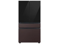 RA-F36DB4DT/AA | Bespoke 4-Door French Door Refrigerator Panel in Tuscan Steel - Bottom Panel | Samsung Business US