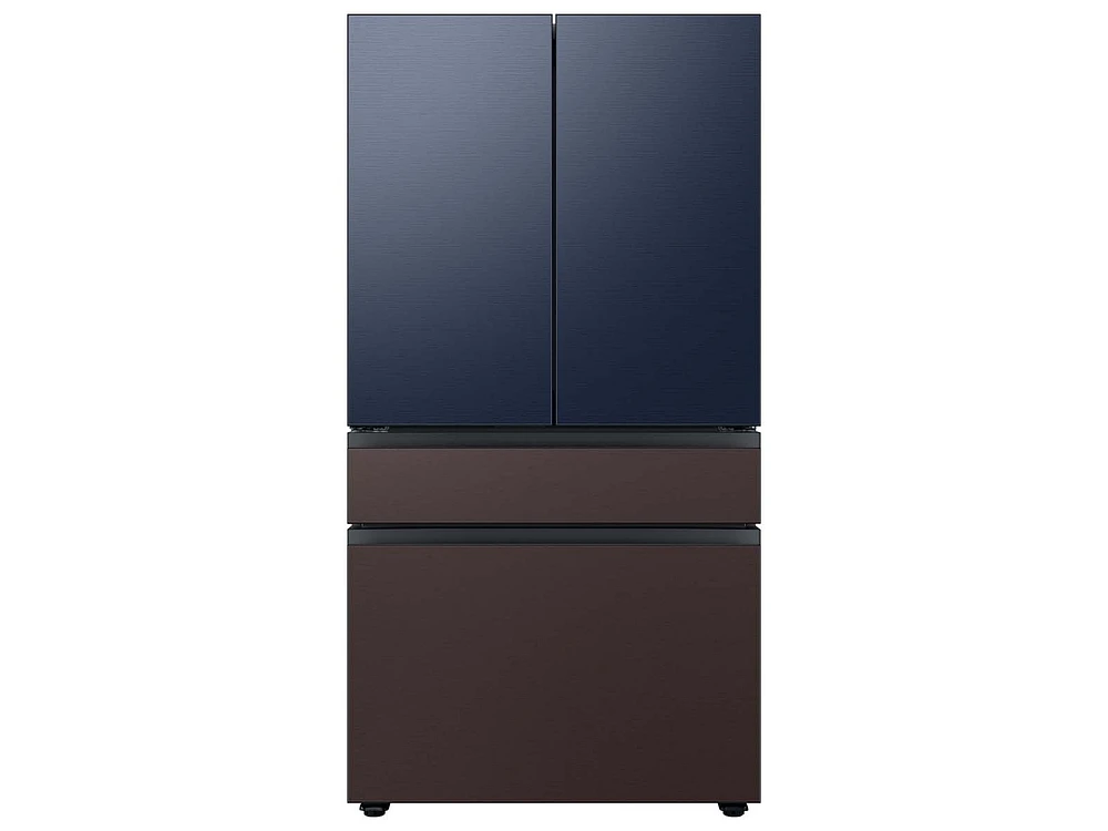 RA-F36DB4DT/AA | Bespoke 4-Door French Door Refrigerator Panel in Tuscan Steel - Bottom Panel | Samsung Business US