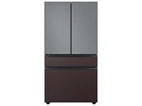 RA-F36DB4DT/AA | Bespoke 4-Door French Door Refrigerator Panel in Tuscan Steel - Bottom Panel | Samsung Business US