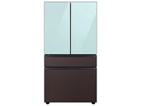 Bespoke 4-Door French Door Refrigerator Panel in Tuscan Steel - Middle Panel - RA-F36DMMDT/AA | Samsung US