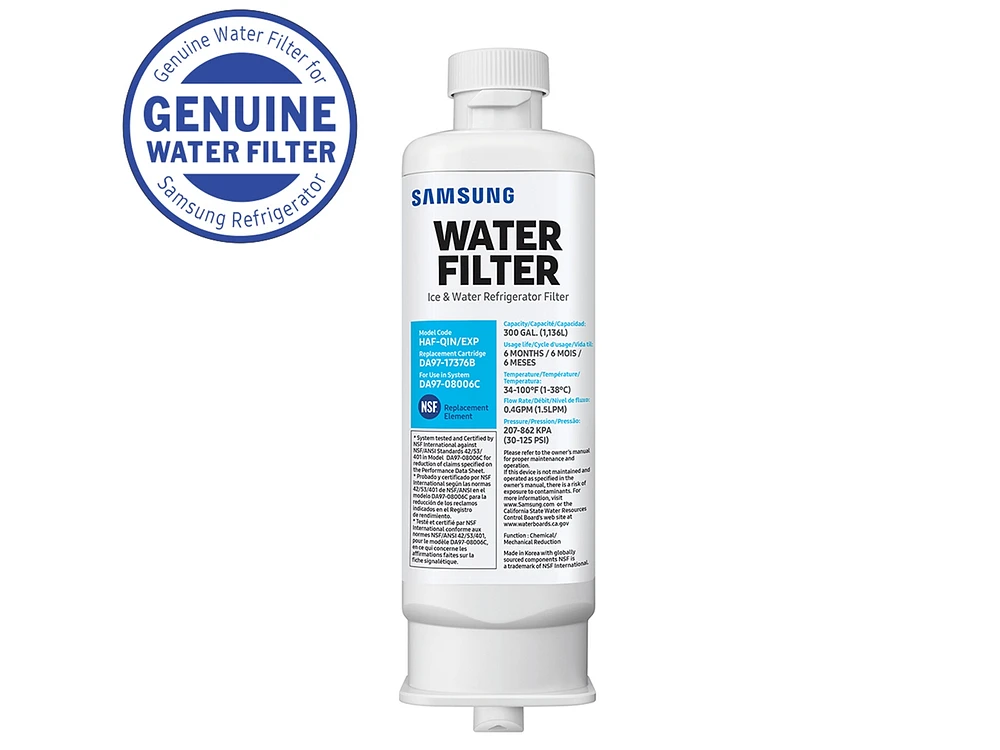 HAF-QIN/EXP | HAF-QIN Refrigerator Water Filter | Samsung Business US