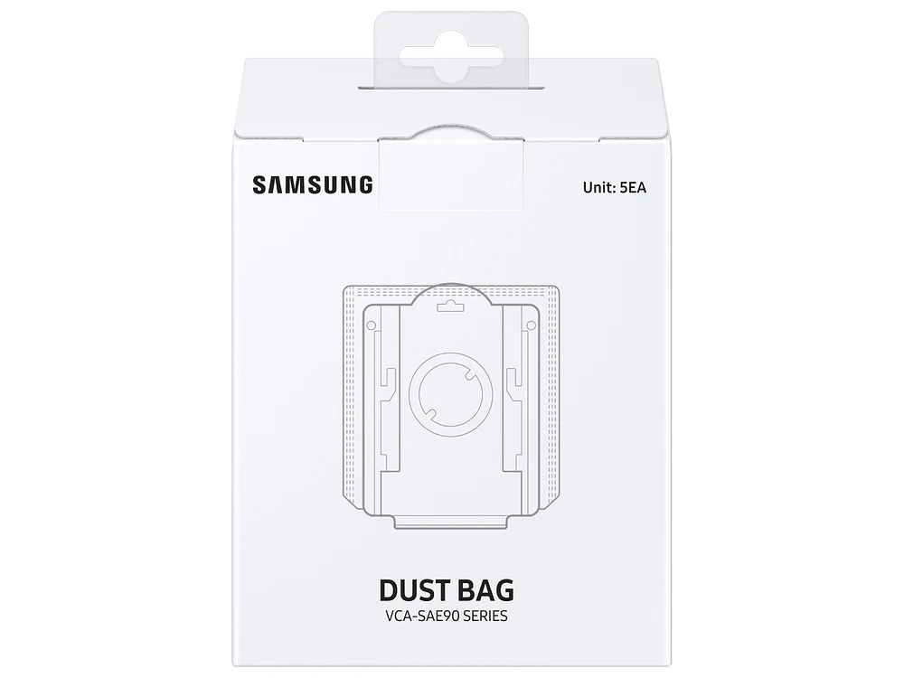 VCA-ADB90/XAA | Samsung Clean Station™ Dust Bags (5 Pack) | Samsung Business US