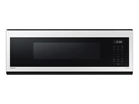 1.1 cu. ft. Bespoke Smart SLIM Over-the-Range Microwave in White Glass | Samsung US