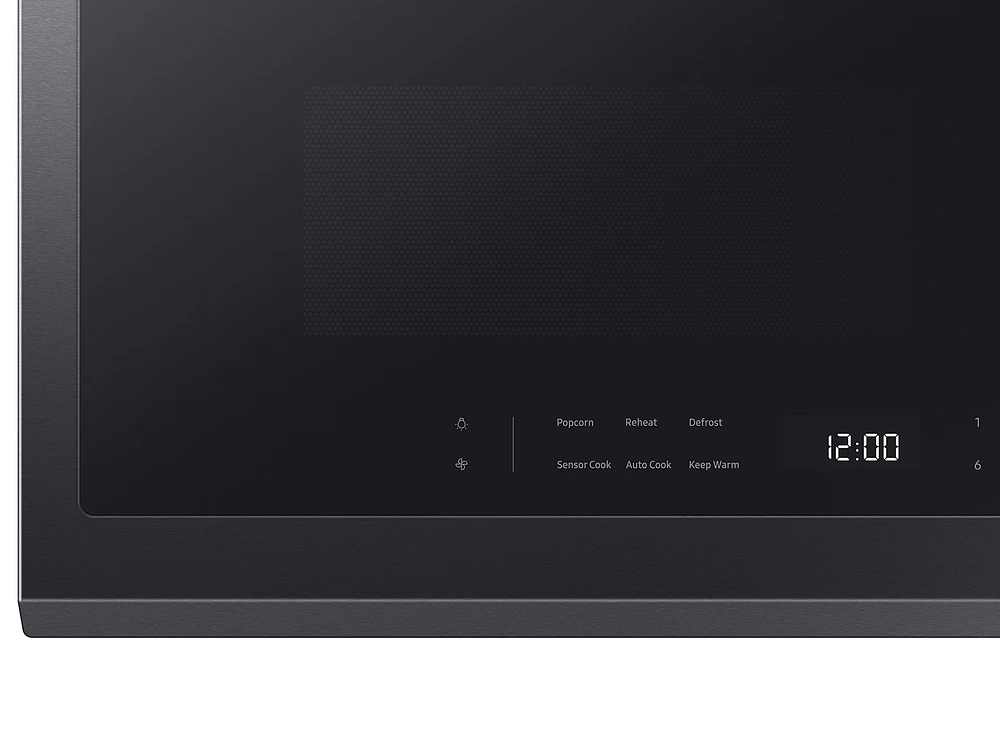 Over-the-Range Microwave 2.1 cu. ft. in Matte Black Steel with Wi-Fi | Samsung US