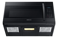 ME19R7041FB/AA | 1.9 cu. ft. Over-the-Range Microwave with Sensor Cooking in Black | Samsung Business US