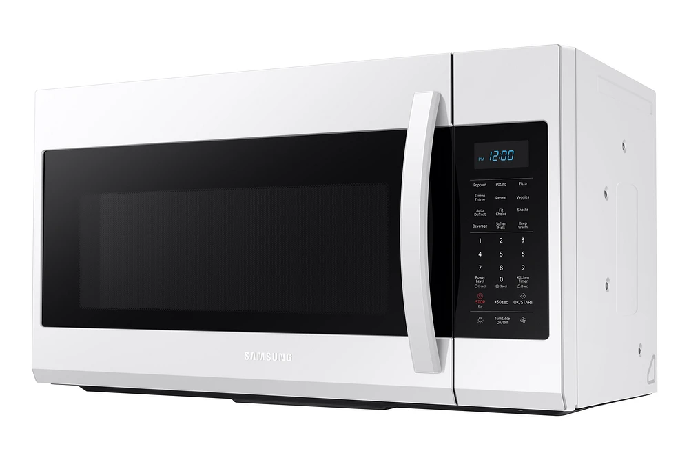 ME19R7041FW/AA | 1.9 cu. ft. Over-the-Range Microwave with Sensor Cooking in White | Samsung Business US