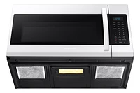 ME19R7041FW/AA | 1.9 cu. ft. Over-the-Range Microwave with Sensor Cooking in White | Samsung Business US