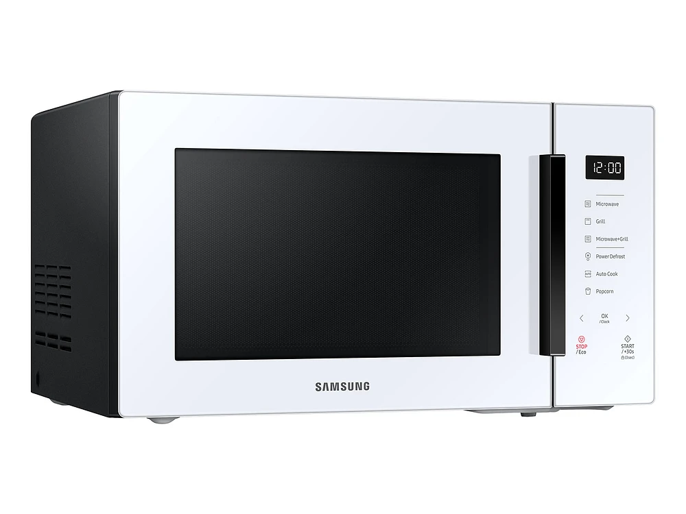 1.1 cu. Ft. White Countertop Microwave (MG11T5018CW) | Samsung Business US