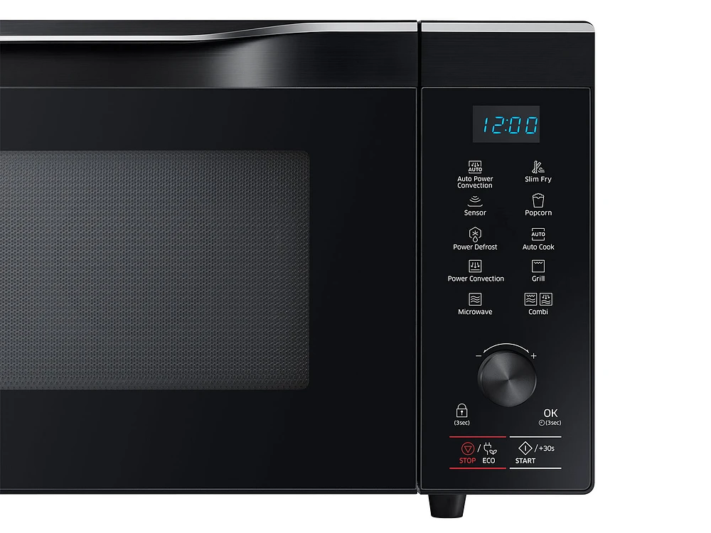 MC11K7035CG/AA | 1.1 cu. ft. PowerGrill Countertop Microwave with Power Convection in Black Stainless Steel | Samsung Business US