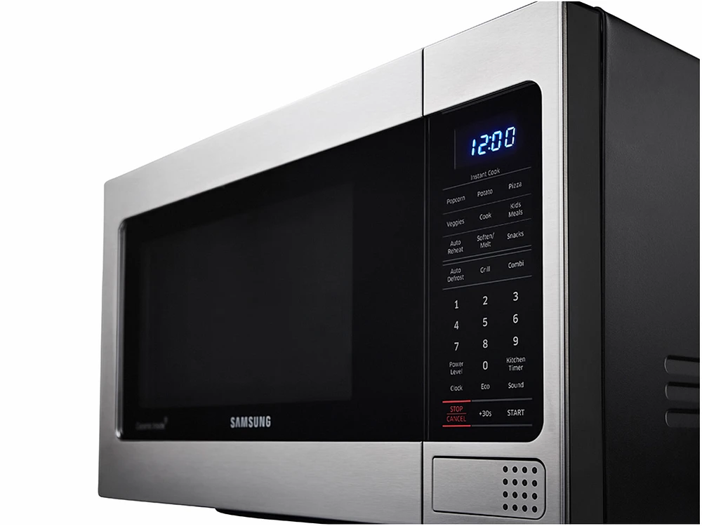 1.1 cu. ft Countertop Microwave with Grilling Element in Stainless Steel Microwave - MG11H2020CT/AA | Samsung US