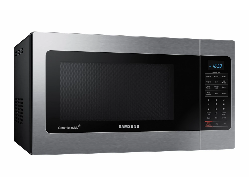 1.1 cu. ft Countertop Microwave with Grilling Element in Stainless Steel Microwave - MG11H2020CT/AA | Samsung US