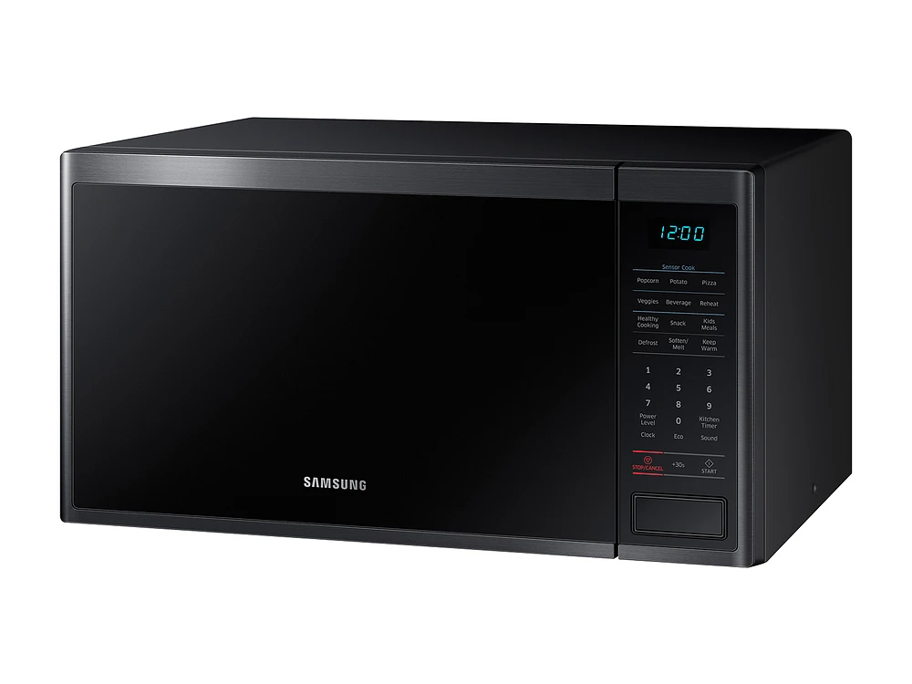 MS14K6000AG/AA | 1.4 cu. ft. Countertop Microwave with Sensor Cooking in Fingerprint Resistant Black Stainless Steel | Samsung Business US