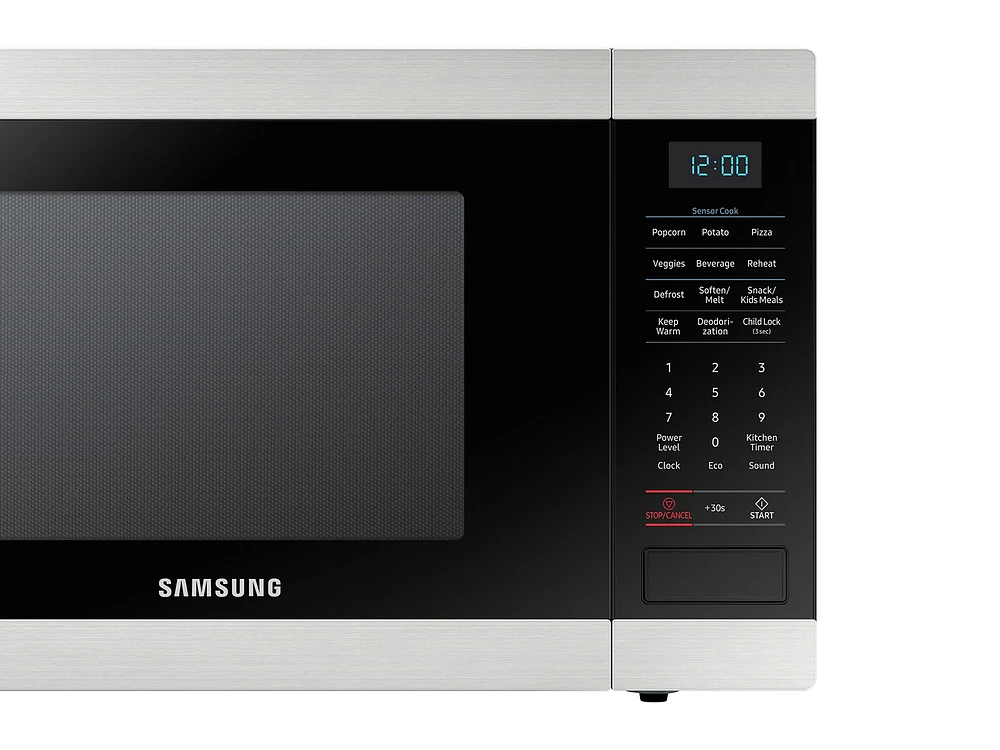 MS19M8000AS/AA | 1.9 cu. ft. Countertop Microwave with Sensor Cooking in Stainless Steel | Samsung Business US