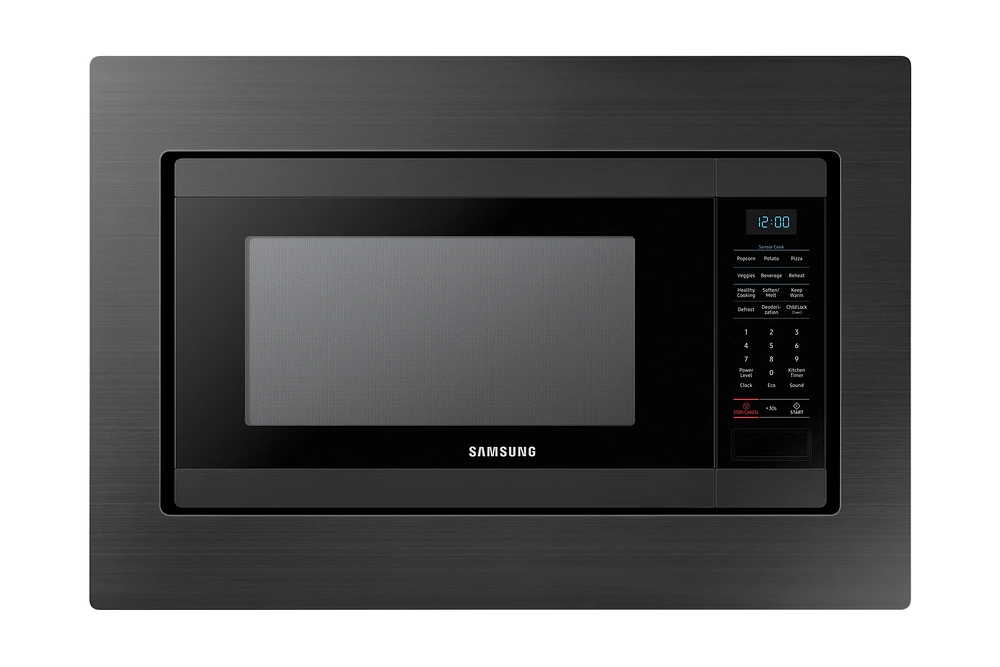 MS19M8020TG/AA | 1.9 cu. ft. Countertop Microwave for Built-In Application in Fingerprint Resistant Black Stainless Steel | Samsung Business US