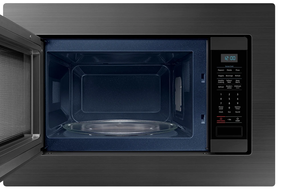 MS19M8020TG/AA | 1.9 cu. ft. Countertop Microwave for Built-In Application in Fingerprint Resistant Black Stainless Steel | Samsung Business US