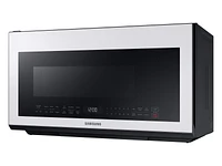 ME21B706B12/AA | Bespoke Over-the-Range Microwave 2.1 cu. ft. with Sensor Cooking in White Glass | Samsung Business US