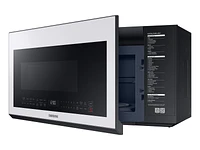 ME21B706B12/AA | Bespoke Over-the-Range Microwave 2.1 cu. ft. with Sensor Cooking in White Glass | Samsung Business US