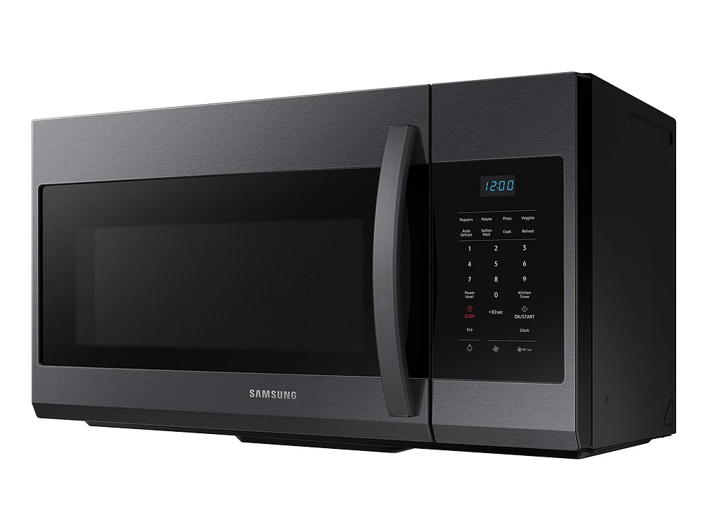 ME17R7021EG/AA | 1.7 cu. ft. Over-the-Range Microwave in Black Stainless Steel | Samsung Business US