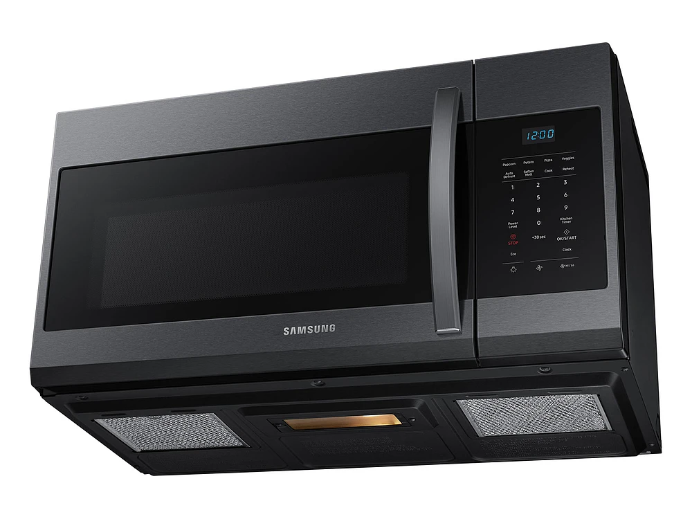 ME17R7021EG/AA | 1.7 cu. ft. Over-the-Range Microwave in Black Stainless Steel | Samsung Business US