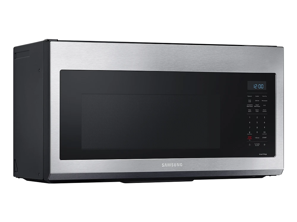 1.7 cu. ft. Smart Over-the-Range Convection Microwave with Air Fry in Stainless Steel | Samsung US