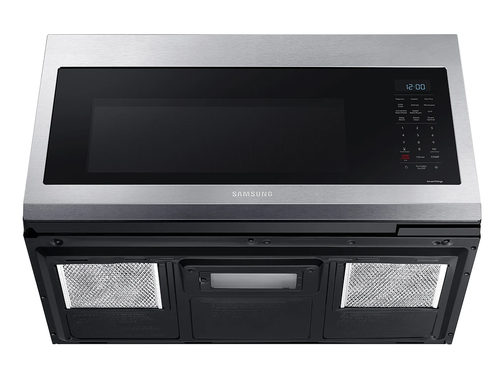 1.7 cu. ft. Smart Over-the-Range Convection Microwave with Air Fry in Stainless Steel | Samsung US