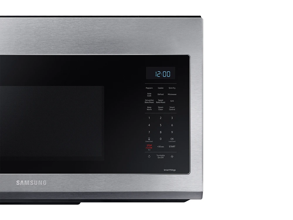 1.7 cu. ft. Smart Over-the-Range Convection Microwave with Air Fry in Stainless Steel | Samsung US