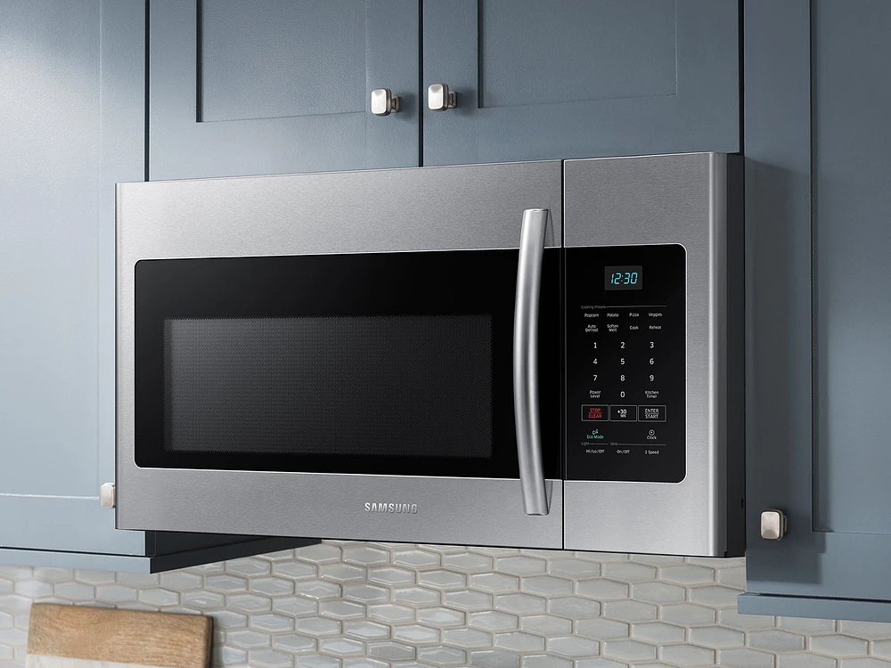 ME16H702SES/AA | 1.6 cu. ft. Over-the-Range Microwave in Fingerprint Resistant Stainless Steel | Samsung Business US