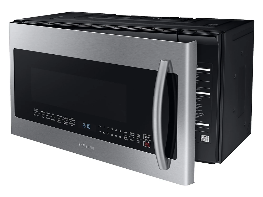 ME21K7010DS/A2 | 2.1 cu. ft. Over-the-Range Microwave with PowerGrill in Fingerprint Resistant Stainless Steel | Samsung Business US