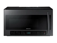 ME21R7051SG/AA | 2.1 cu. ft. Over-the-Range Microwave with Sensor Cooking in Fingerprint Resistant Black Stainless Steel | Samsung Business US