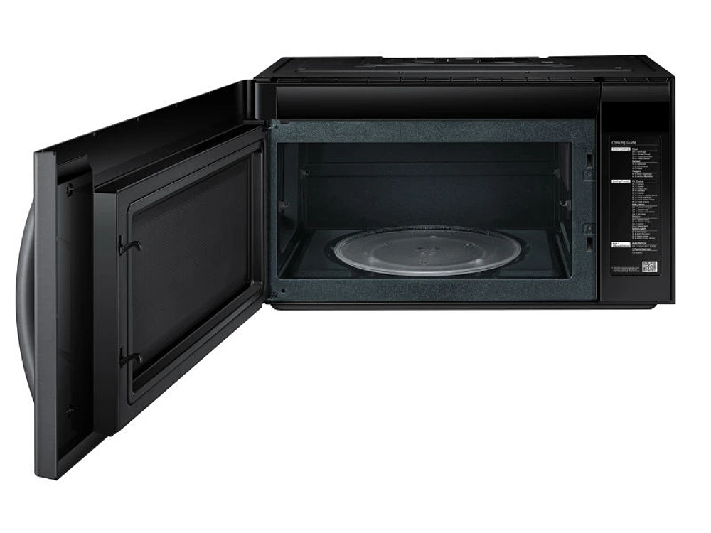 ME21R7051SG/AA | 2.1 cu. ft. Over-the-Range Microwave with Sensor Cooking in Fingerprint Resistant Black Stainless Steel | Samsung Business US